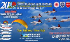 20. Fethiye Ölüdeniz Hava Oyunları Festival Proğramı 2019